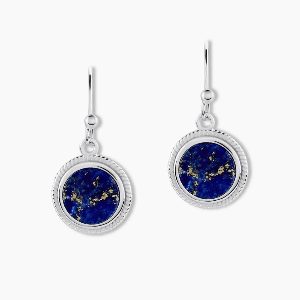 Histoire d'Or Boucles D'oreilles Argent Zea Lapis Lazulis Best