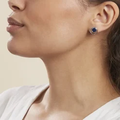 Histoire d'Or Boucles D'oreilles Argent Camillo New