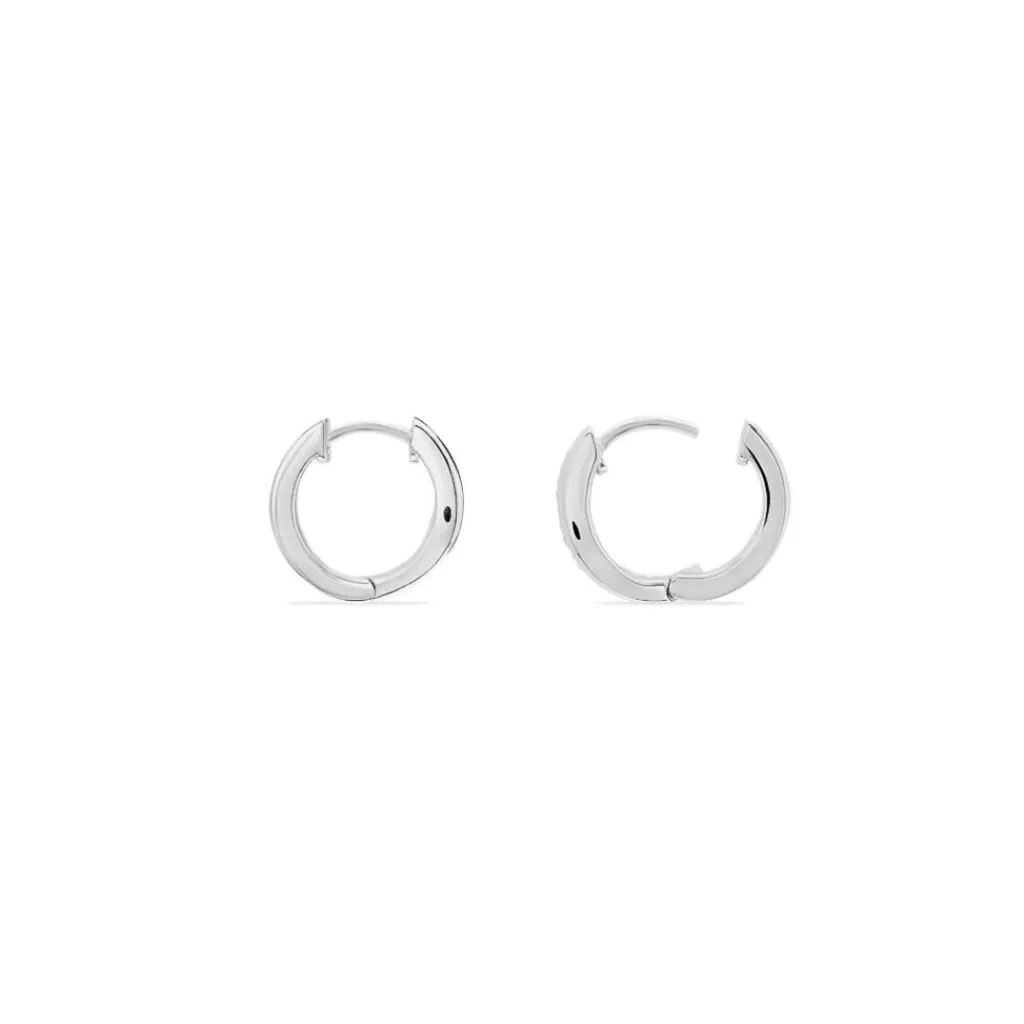 Histoire d'Or Boucles D'oreilles Celimene Rondes Argent Blanc Oxyde De Zirconium Outlet