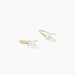 Histoire d'Or Boucles D'oreilles Djimmy Or Jaune Oxyde Discount