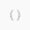 Histoire d'Or Boucles D'oreilles Grimpantes Argent Flamell Clearance