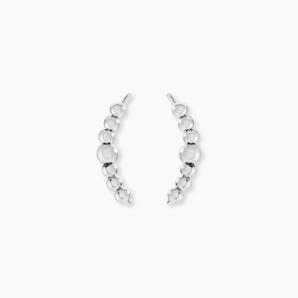 Histoire d'Or Boucles D'oreilles Grimpantes Argent Flamell Clearance