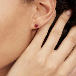 Histoire d'Or Boucles D'oreilles Kelvyn Argent Rose Oxyde Hot