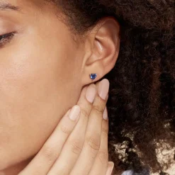 Histoire d'Or Boucles D'oreilles Kelvyn Argent Blanc Oxyde Clearance