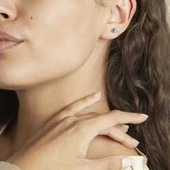 Histoire d'Or Boucles D'oreilles Lauressa Or Blanc Topaze Bleu Oxyde or blanc topaze bleu london Hot