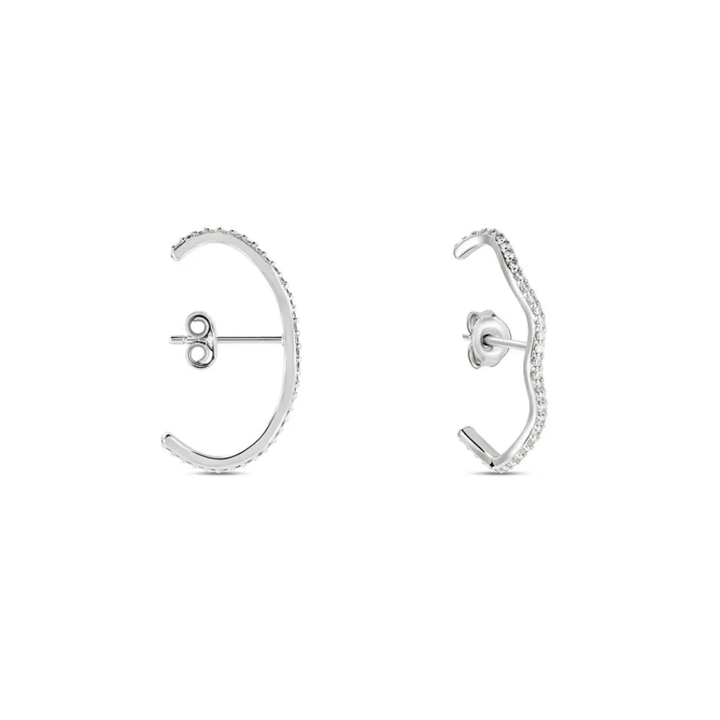 Histoire d'Or Boucles D'oreilles Lowri De Zirconium argent blanc oxyde Hot