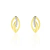 Histoire d'Or Boucles D'oreilles Or Jaune Sven Diamant