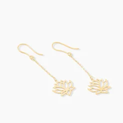 Histoire d'Or Boucles D'oreilles Pendantes Nevia Or Jaune Clearance