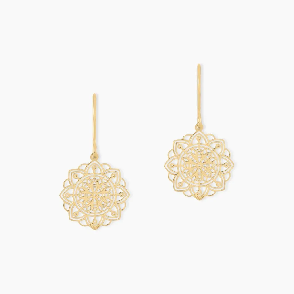 Histoire d'Or Boucles D'oreilles Pendantes Jovita Or Jaune Best