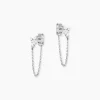 Histoire d'Or Boucles D'Oreilles Pendantes Eclat d'Aurore Argent Blanc Oxyde De Zirconium Discount