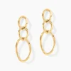 Histoire d'Or Boucles D'Oreilles Pendantes Edmondo Or Jaune