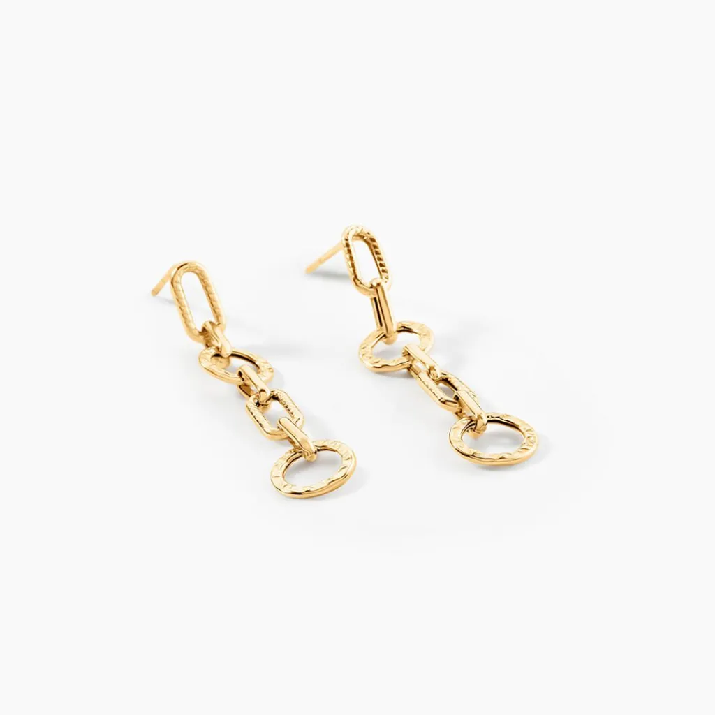 Histoire d'Or Boucles D'Oreilles Pendantes Ysia Or Jaune Outlet
