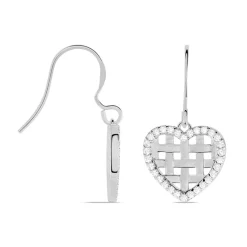 Histoire d'Or Boucles D'oreilles Pendantes Argent Helenius Oxyde De Zirconium Best