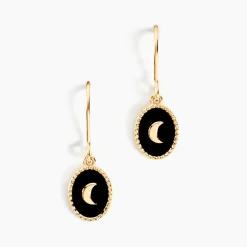 Histoire d'Or Boucles D'oreilles Pendantes Nebuleor Or Jaune Best