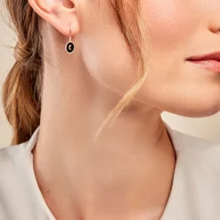 Histoire d'Or Boucles D'oreilles Pendantes Nebuleor Or Jaune Best