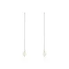 Histoire d'Or Boucles D'oreilles Pendantes Garance Argent Blanc Perle De Culture