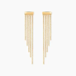 Histoire d'Or Boucles D'oreilles Pendantes Brin D'or Or Jaune Discount