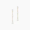 Histoire d'Or Boucles D'Oreilles Pendantes Sparkle Or Jaune Oxyde De Zirconium Sale
