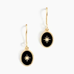 Histoire d'Or Boucles D'oreilles Pendantes Nebuleor Or Jaune Best