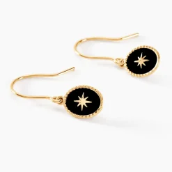 Histoire d'Or Boucles D'oreilles Pendantes Nebuleor Or Jaune Best
