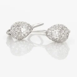 Histoire d'Or Boucles D'oreilles Pendantes Feyza Argent Blanc Oxyde De Zirconium Hot