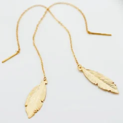 Histoire d'Or Boucles D'oreilles Pendantes Soline Or Jaune Discount