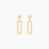 Histoire d'Or Boucles D'oreilles Pendantes Link Or Jaune Online