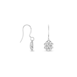 Histoire d'Or Boucles D'oreilles Pendantes Fortunata Argent Blanc Oxyde De Zirconium Sale