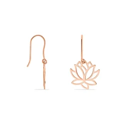 Histoire d'Or Boucles D'oreilles Pendantes Rosita Argent Rose Outlet