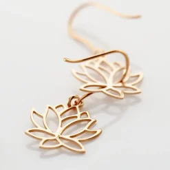 Histoire d'Or Boucles D'oreilles Pendantes Rosita Argent Rose Outlet