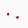 Histoire d'Or Boucles D'oreilles Pendantes Helidie Coccinelle Or Jaune Best