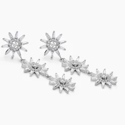 Histoire d'Or Boucles D'oreilles Pendantes Daisy Argent Blanc Oxyde De Zirconium Discount