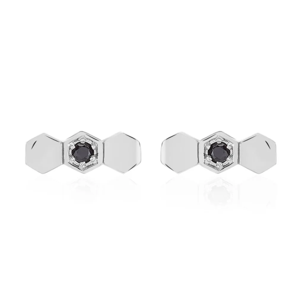 Histoire d'Or Boucles D'oreilles Pendantes Ondina Argent Blanc Oxyde De Zirconium Online