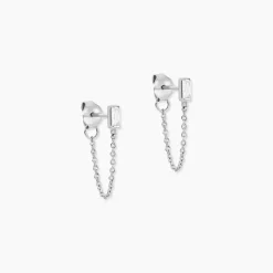 Histoire d'Or Boucles D'Oreilles Pendantes Manuelita Argent Blanc Oxyde De Zirconium Discount