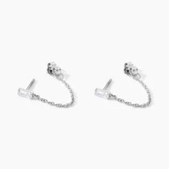 Histoire d'Or Boucles D'Oreilles Pendantes Manuelita Argent Blanc Oxyde De Zirconium Discount