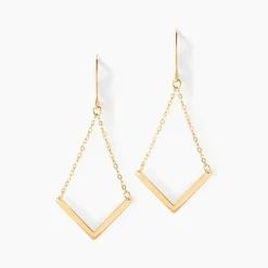 Histoire d'Or Boucles D'oreilles Pendantes Ella Or Jaune Clearance
