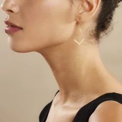 Histoire d'Or Boucles D'oreilles Pendantes Ella Or Jaune Clearance