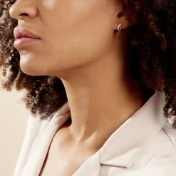 Histoire d'Or Boucles D'oreilles Pendantes Sylvie Argent Blanc Oxyde De Zirconium Hot