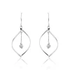Histoire d'Or Boucles D'oreilles Pendantes Melaine Argent Blanc New