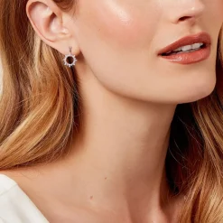 Histoire d'Or Boucles D'oreilles Pendantes Teana Argent Blanc Oxyde De Zirconium Clearance