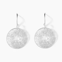 Histoire d'Or Boucles D'oreilles Pendantes Lauretta Argent Blanc Outlet