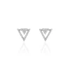 Histoire d'Or Boucles D'oreilles Pendantes Domnika Argent Blanc Oxyde De Zirconium Discount