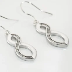 Histoire d'Or Boucles D'oreilles Pendantes Odile Argent Blanc Oxyde De Zirconium Hot