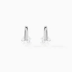 Histoire d'Or Boucles D'oreilles Pendantes Vera Argent Blanc Oxyde De Zirconium Discount