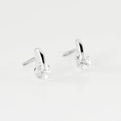 Histoire d'Or Boucles D'oreilles Pendantes Vera Argent Blanc Oxyde De Zirconium Discount