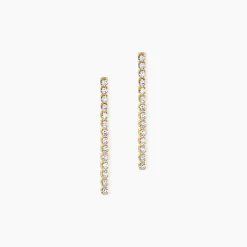 Histoire d'Or Boucles D'Oreilles Pendantes Ercole Or Jaune Oxyde De Zirconium Clearance