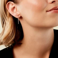 Histoire d'Or Boucles D'Oreilles Pendantes Ercole Or Jaune Oxyde De Zirconium Clearance