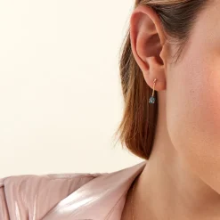 Histoire d'Or Boucles D'oreilles Pendantes Goutte Or Jaune Topaze or jaune topaze bleu london Outlet