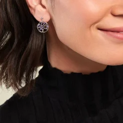 Histoire d'Or Boucles D'oreilles Pendantes Venka Argent Blanc Oxyde De Zirconium Online