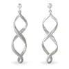 Histoire d'Or Boucles D'oreilles Pendantes Jolanda Argent Blanc Hot